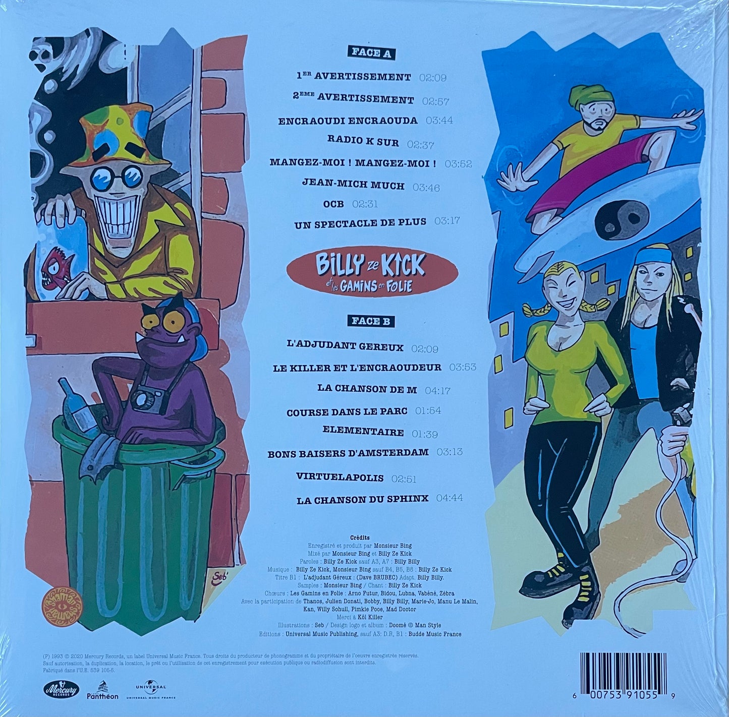 Billy ze kick et les gamins en folie