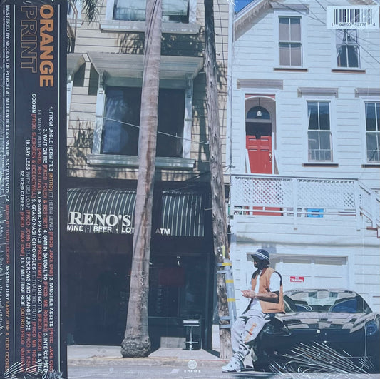 Larry June - Orange print