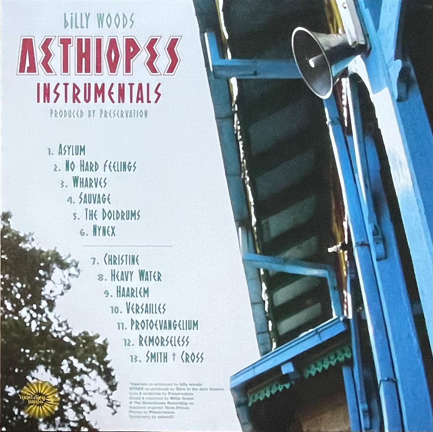 Billy Woods - Aethiopes instrumental
