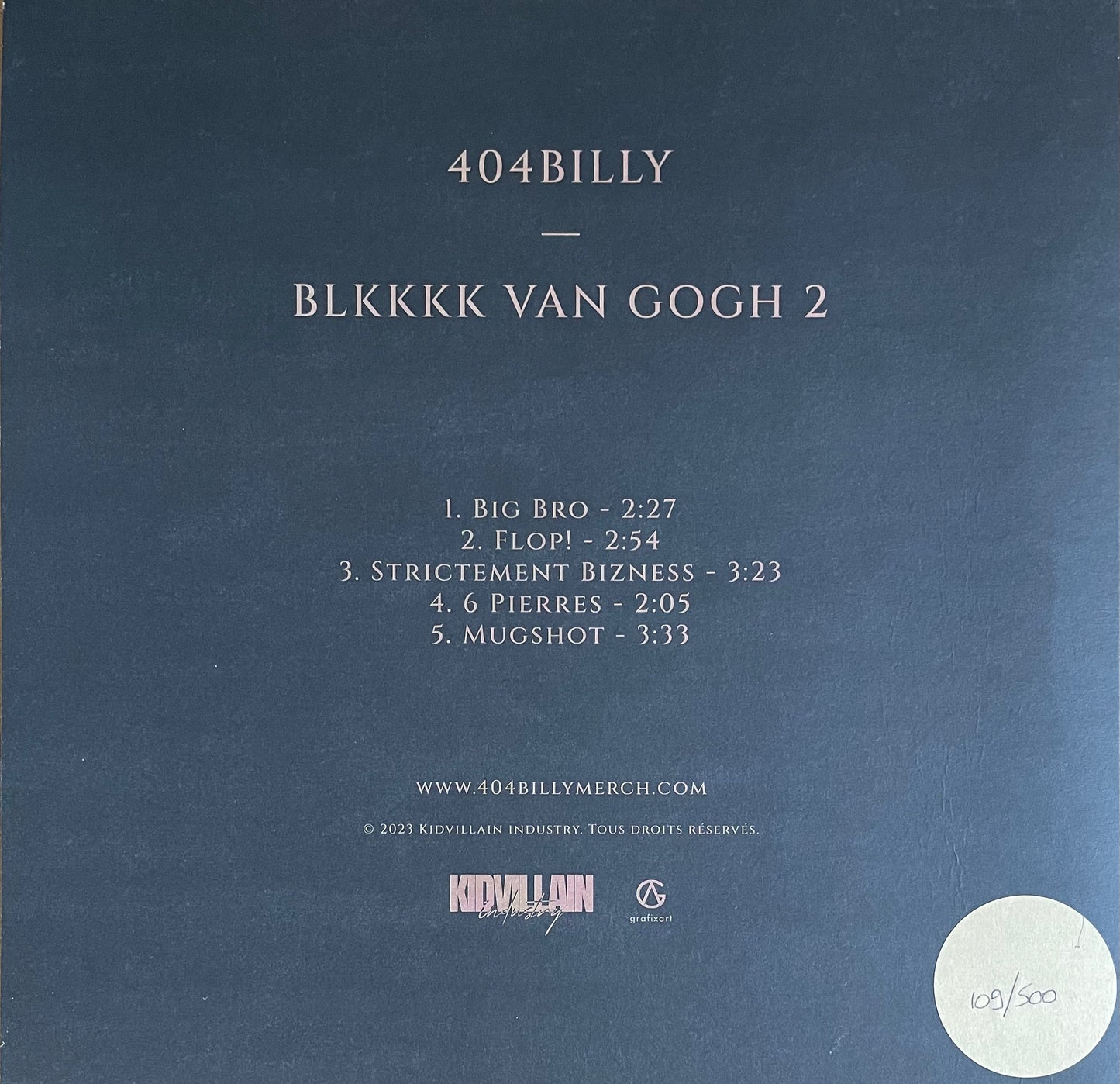 404Billy - BLKKKK VAN GOGH 2