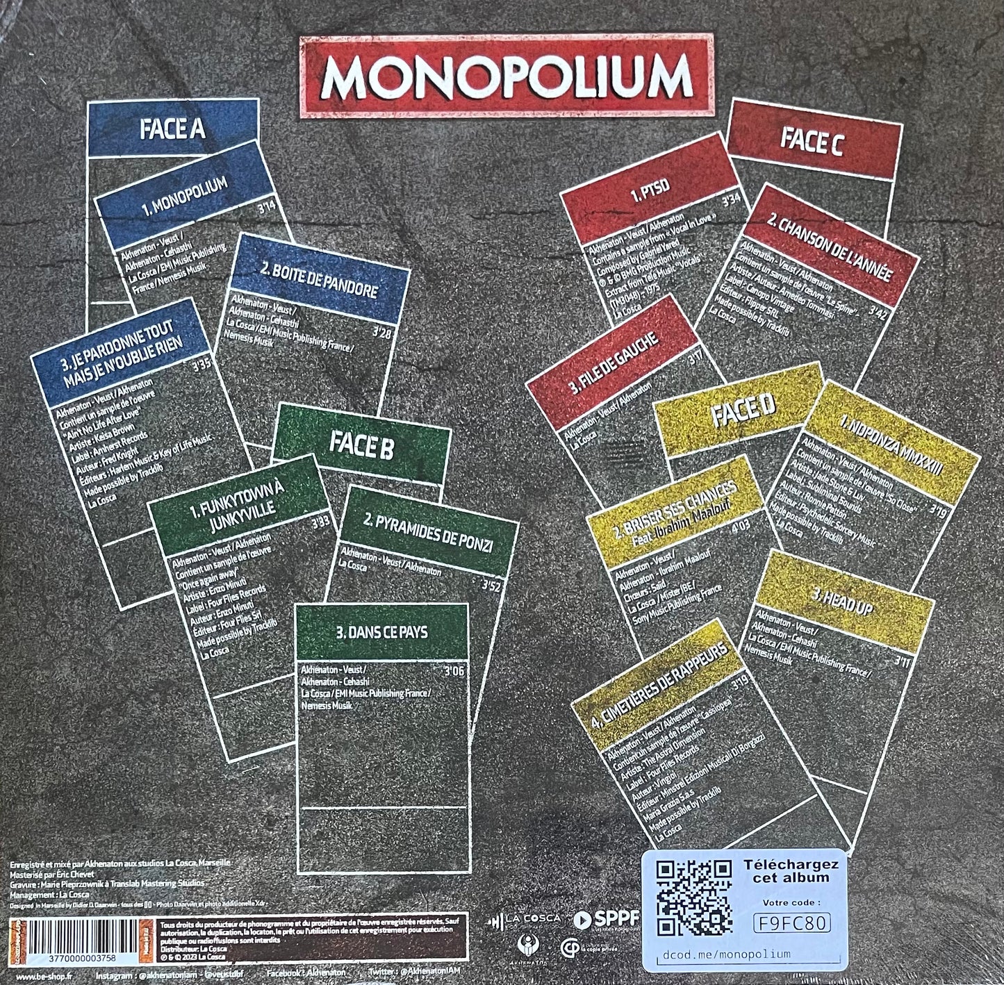 Akhenaton & Veust - Monopolium