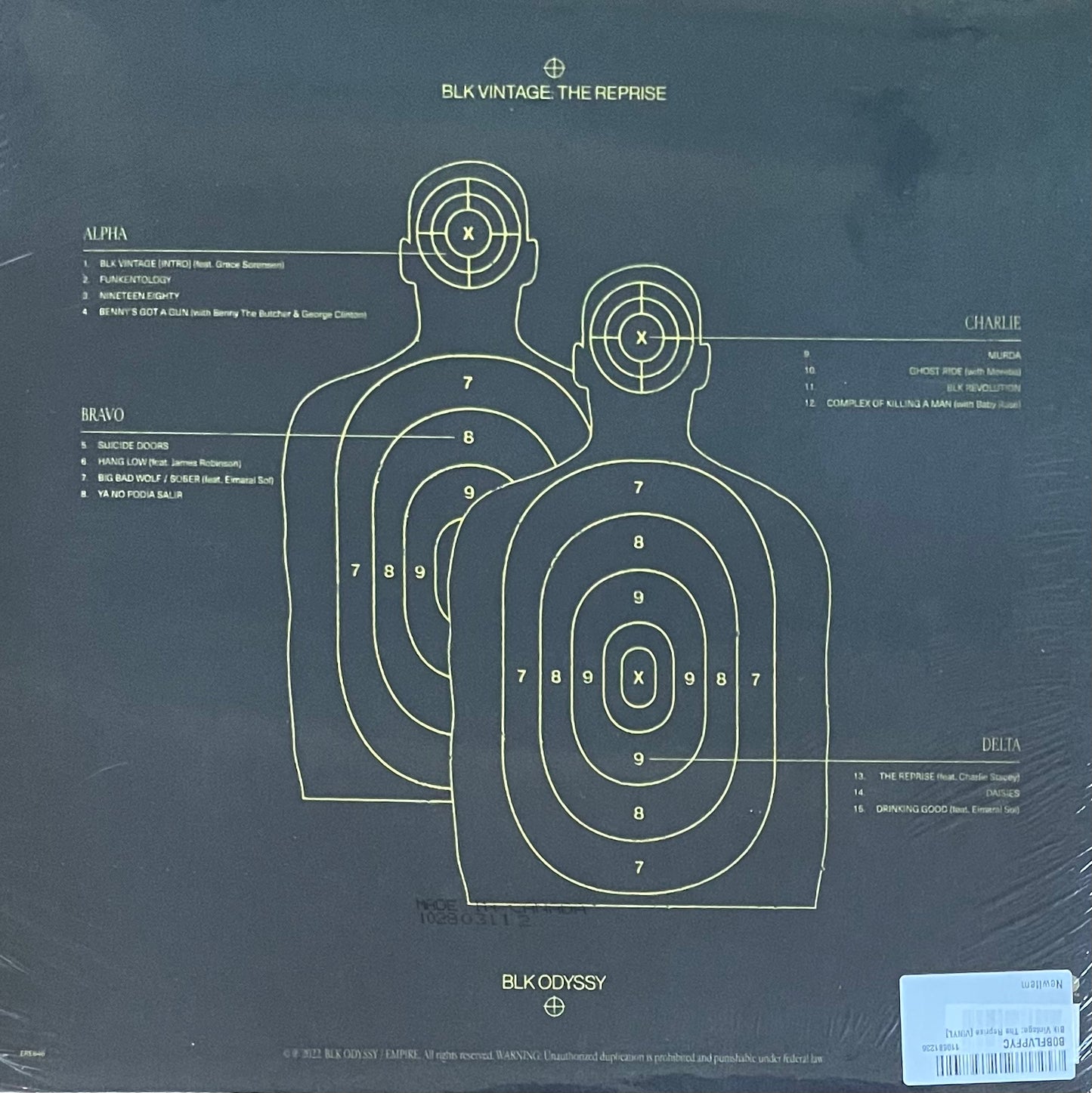 BLK ODYSSY - BLK Vintage : the reprise