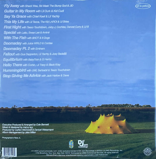 Lyrical Lemonade - All is Yellow