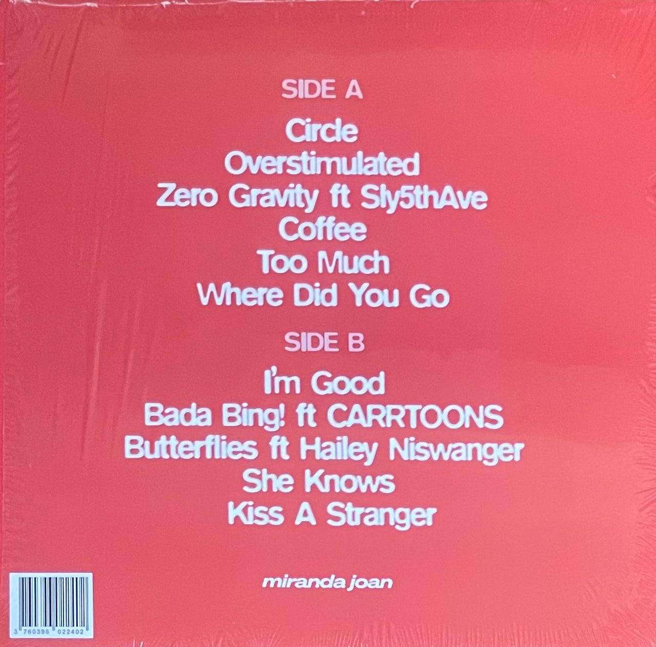 Miranda Joan - Overstimulated