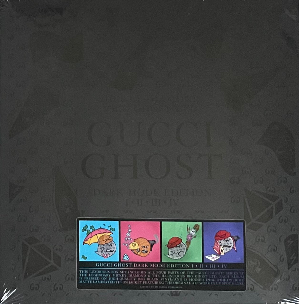 Mickey Diamond - Gucci Ghost Dark Mode I - II - III - IV Box Set