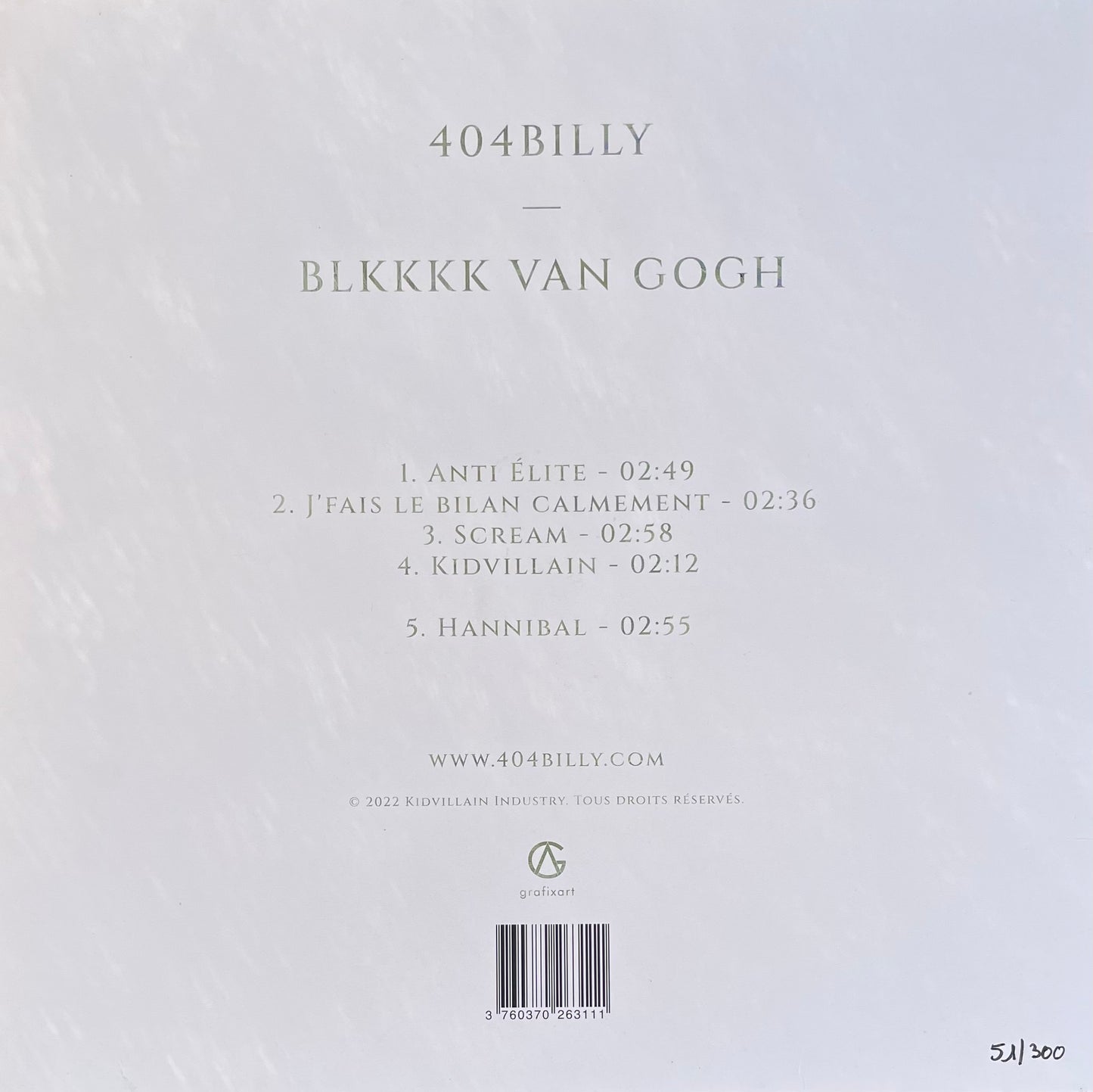 404Billy - BLKKKK VAN GOGH