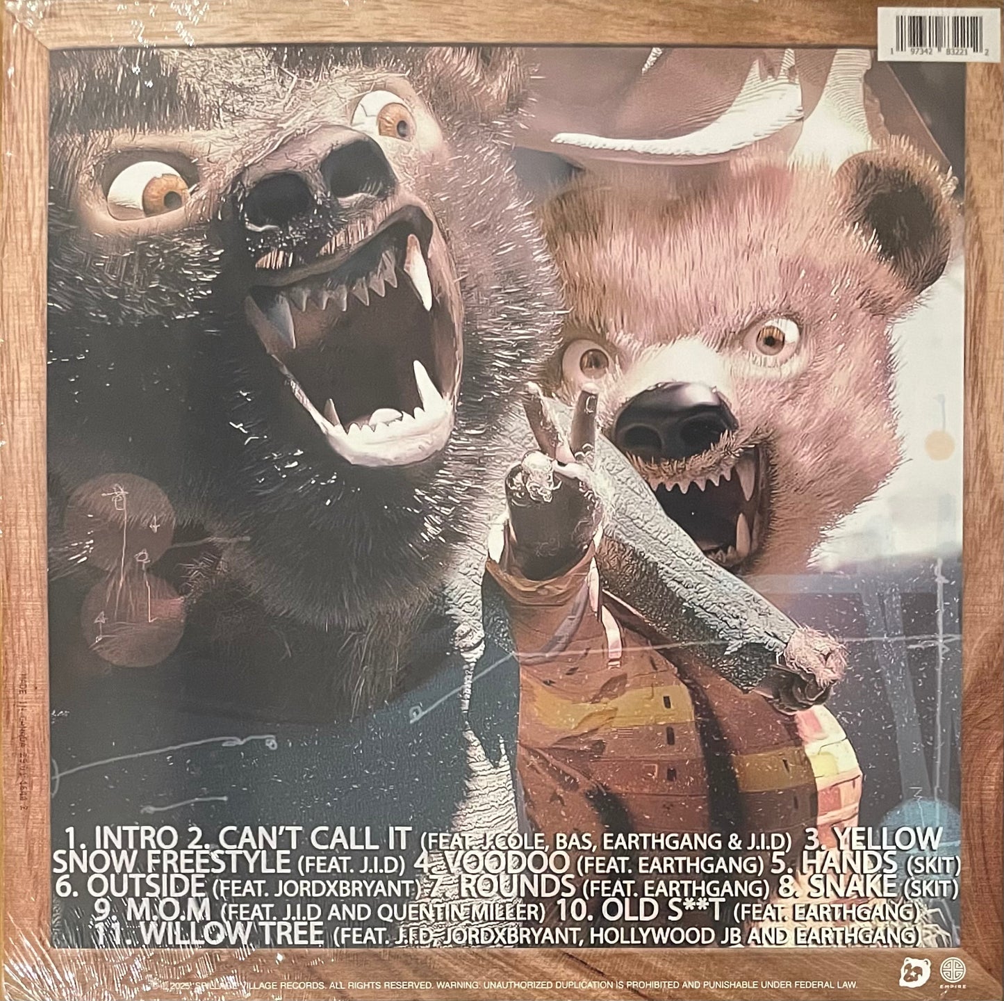 Spillage Village - Bears like this too much