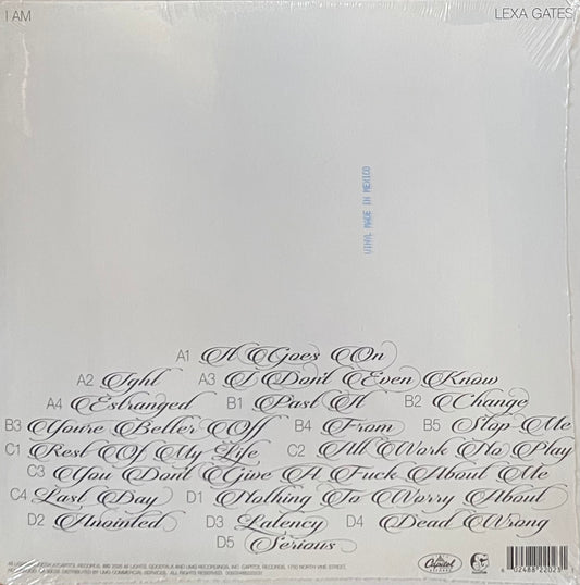 Lexa Gates - I am (signed)